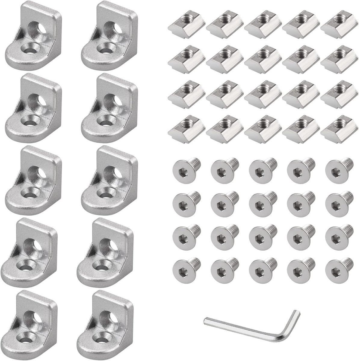 EYPINS handlebar angle mounting bracket, aluminum profile 20x20,M5*10 screw - ShopVlot