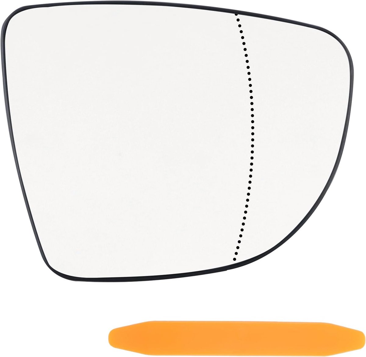 mirror glass right side mirror glass heated aspherical car exterior mirror glass replacement for Renault Clio 4 - ShopVlot