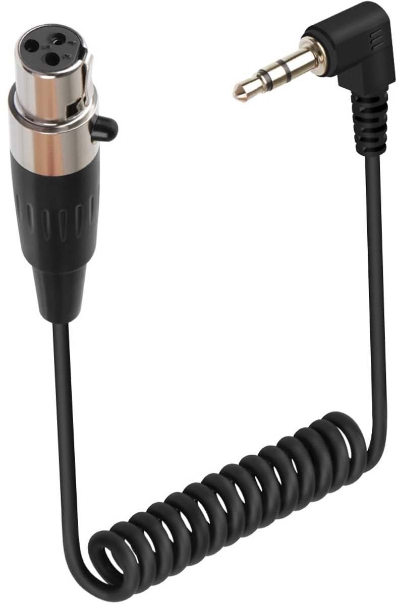 3.5mm to Mini XLR Coil Cable (3 pins) - ShopVlot