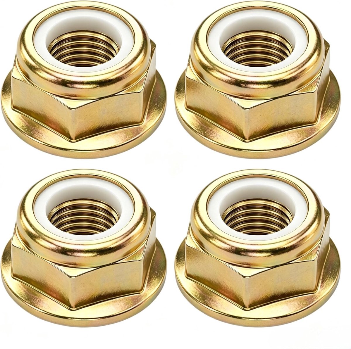 4 stuks snijmoeren M10 x 1,25, universele bosmaaierkop met omgekeerde schroefdraad, reserveaccessoires voor - ShopVlot