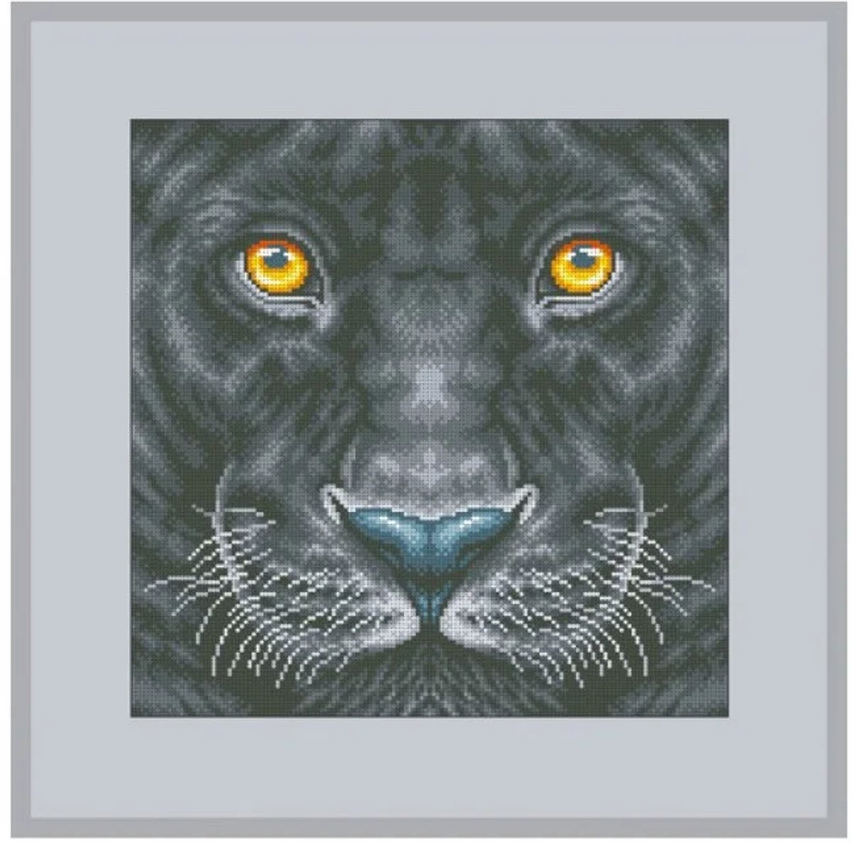VDV - Kralen borduurpakket - Panther