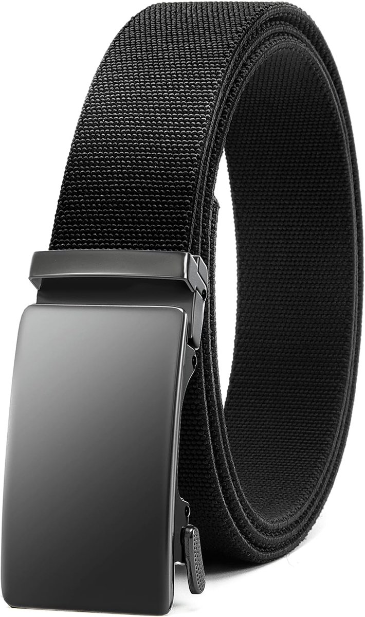 Herenriem 35mm - elastisch - automatische ratelsluiting - veelzijdige casual riem - ShopVlot