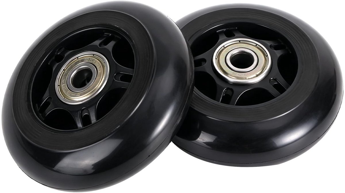 Solidchoice - Vervangende Scooterwielen 76mm x 24mm