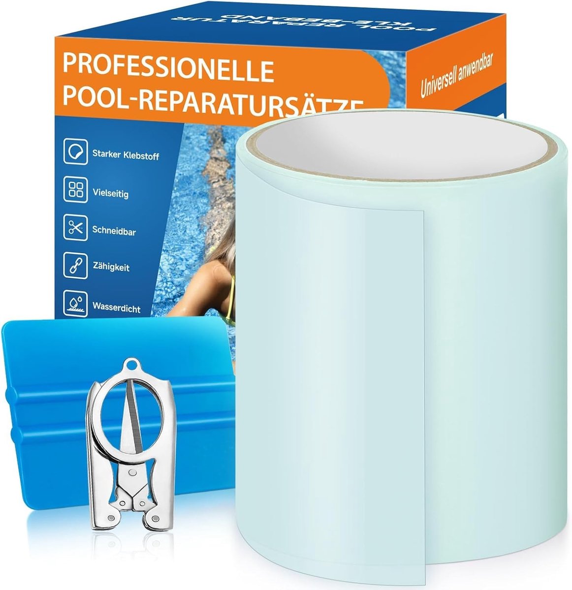 Solidchoice - Zwembad Reparatieset voor Eenvoudige Herstelling