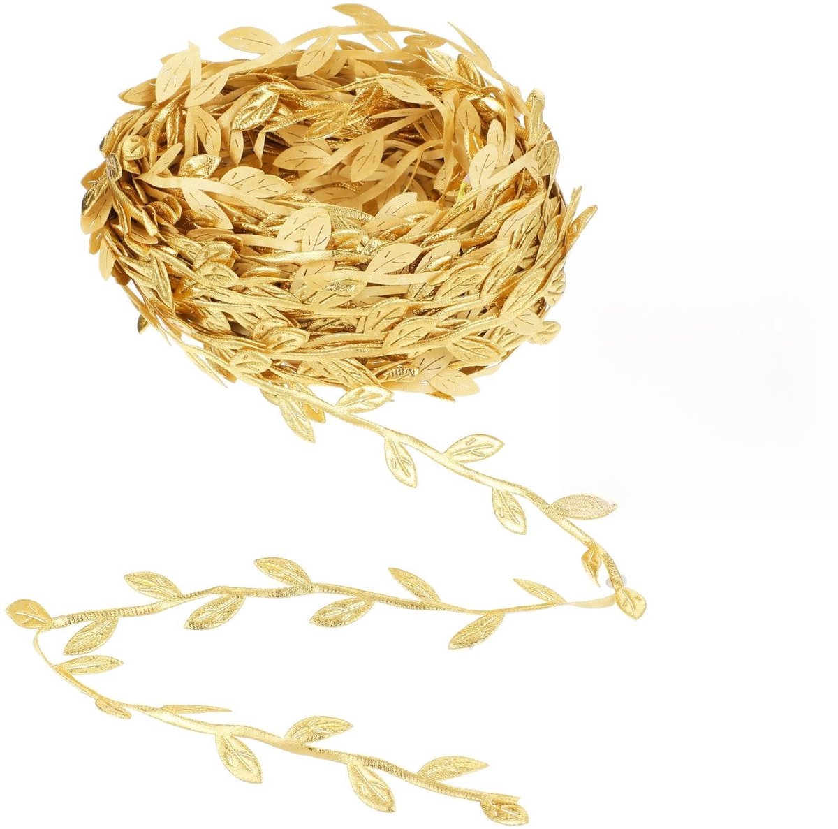 Solidchoice - 20M Luxe Cadeau Striklint met Gouden Bladeren