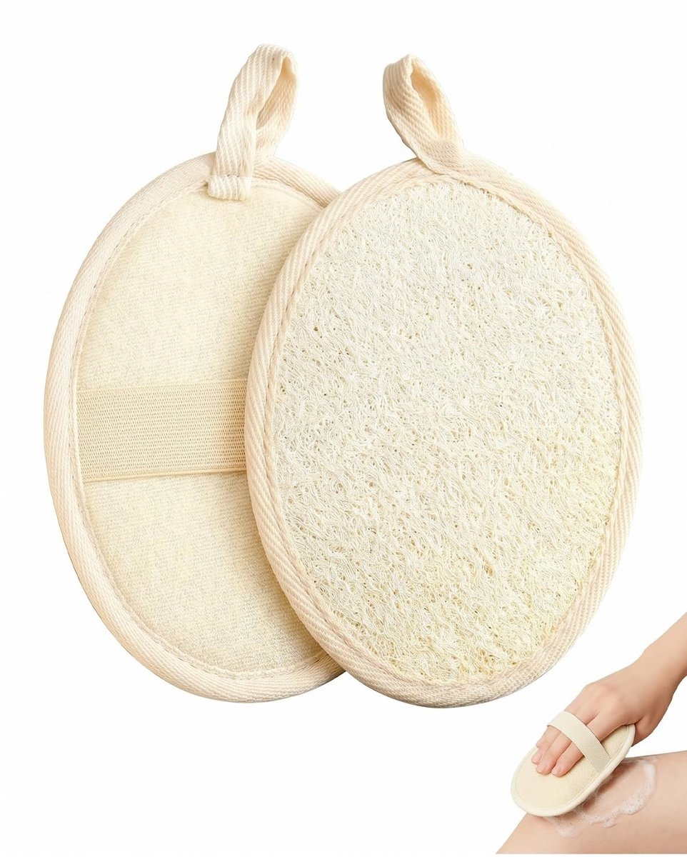 Solidchoice - Natuurlijke Loofa Badspons voor een Milieuvriendelijke Badervaring
