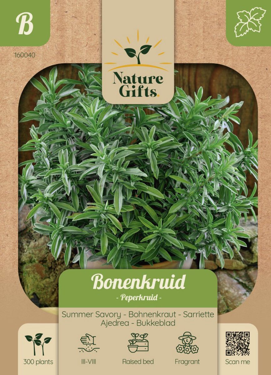 Bonenkruid Peperkruid kruidenzaad Nature Gifts Baltus