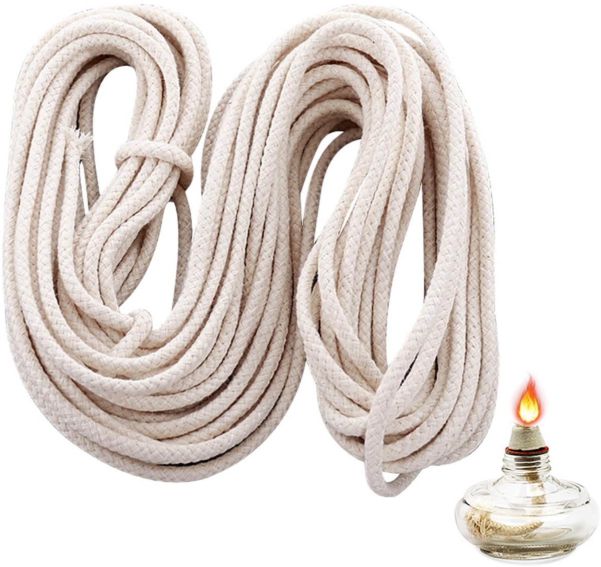 Solidchoice - Olie Lamp Lont van 10 Meter