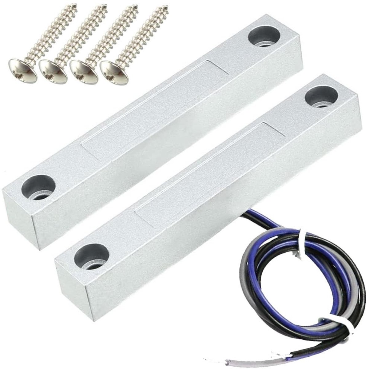 Roldeurcontact Magnetisch Alarm met 3 Draden voor N.O./N.C. Toepassingen