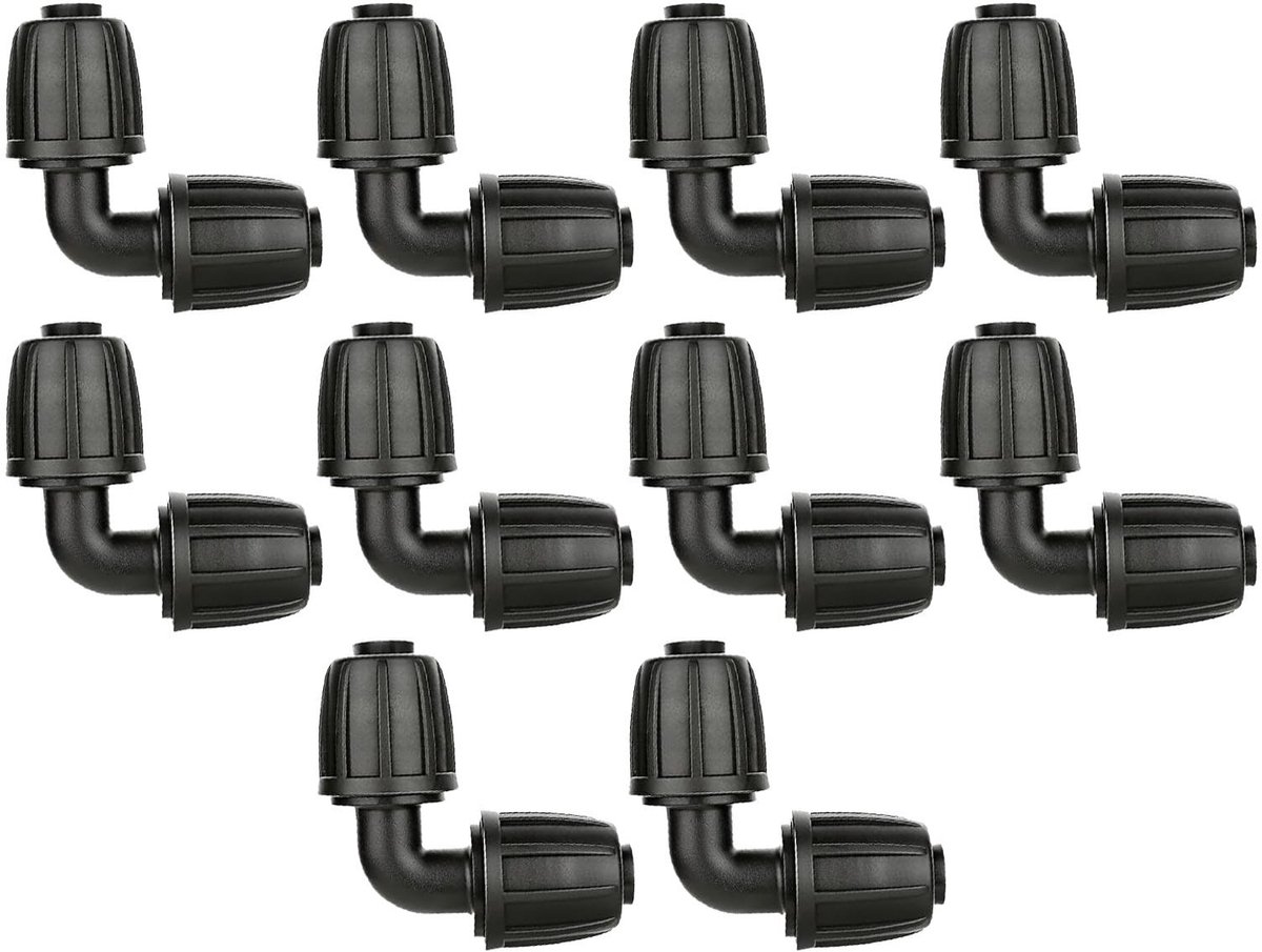 Solidchoice - Set van 10 Micro Drip Verbindingen voor Tuinirrigatie
