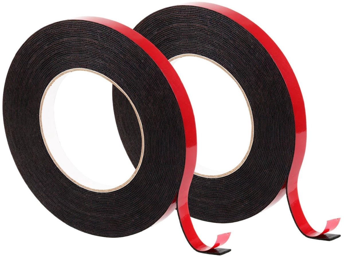 Solidchoice - Extra Sterke Dubbelzijdige Plakband 12 mm x 10 m
