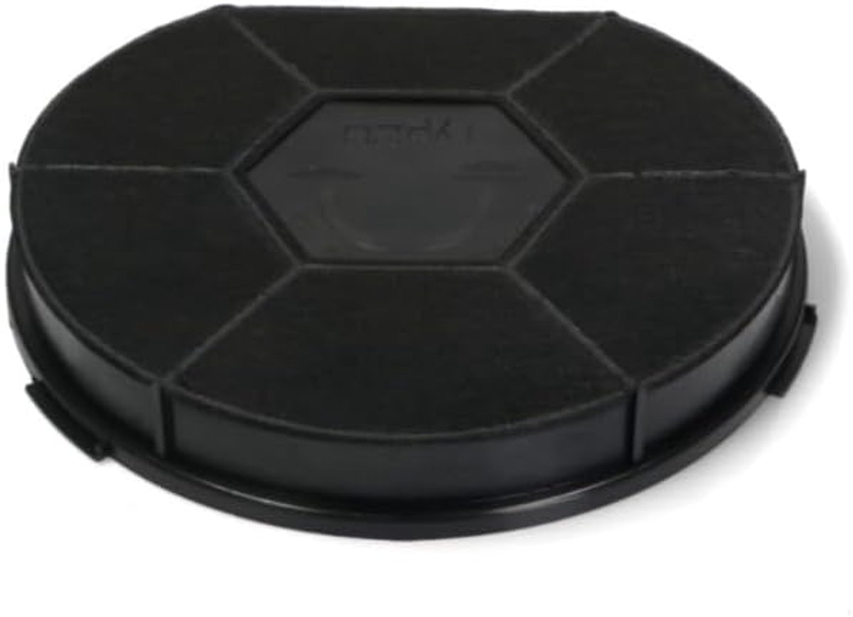Geactiveerd koolstoffilter 24 cm - zwart - universeel - reinigt lucht en absorbeert geuren - ShopVlot