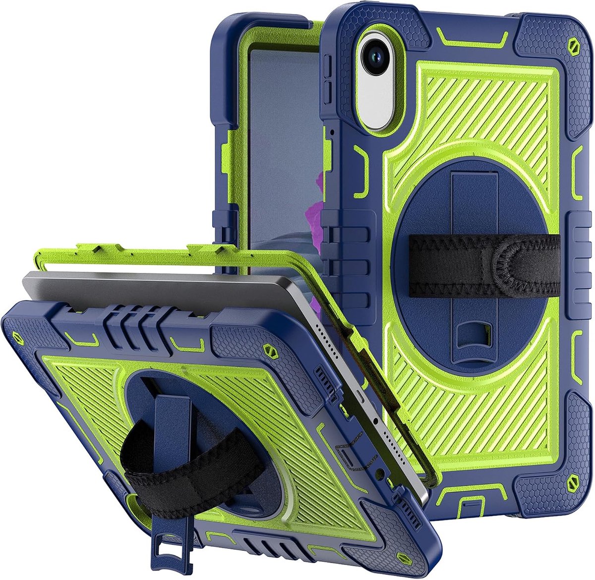Fitudoos voor Xiaomi Redmi Pad 2 - Shockproof en slijtvast - Met hand- en schouderband - Volledige bescherming - ShopVlot