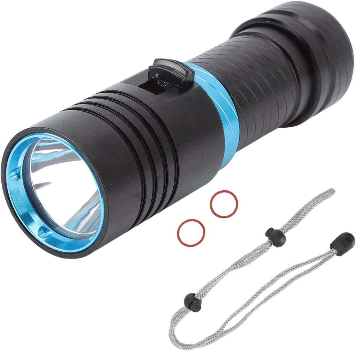 Duiklamp 5000lm - IPX8 Waterdicht - 100m Diepte - Perfect voor Duiken en Kamperen - ShopVlot