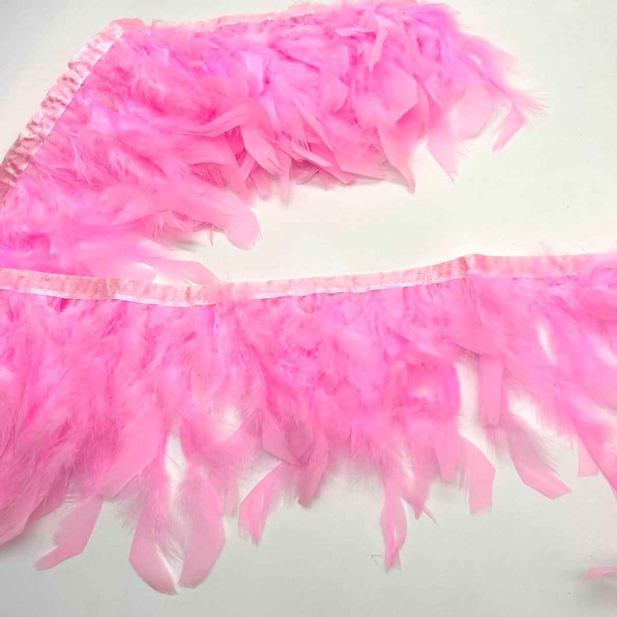 Franje trim voor DIY-sewing - 2 yards - Turkse veren - Perfect voor feestdecoratie - ShopVlot
