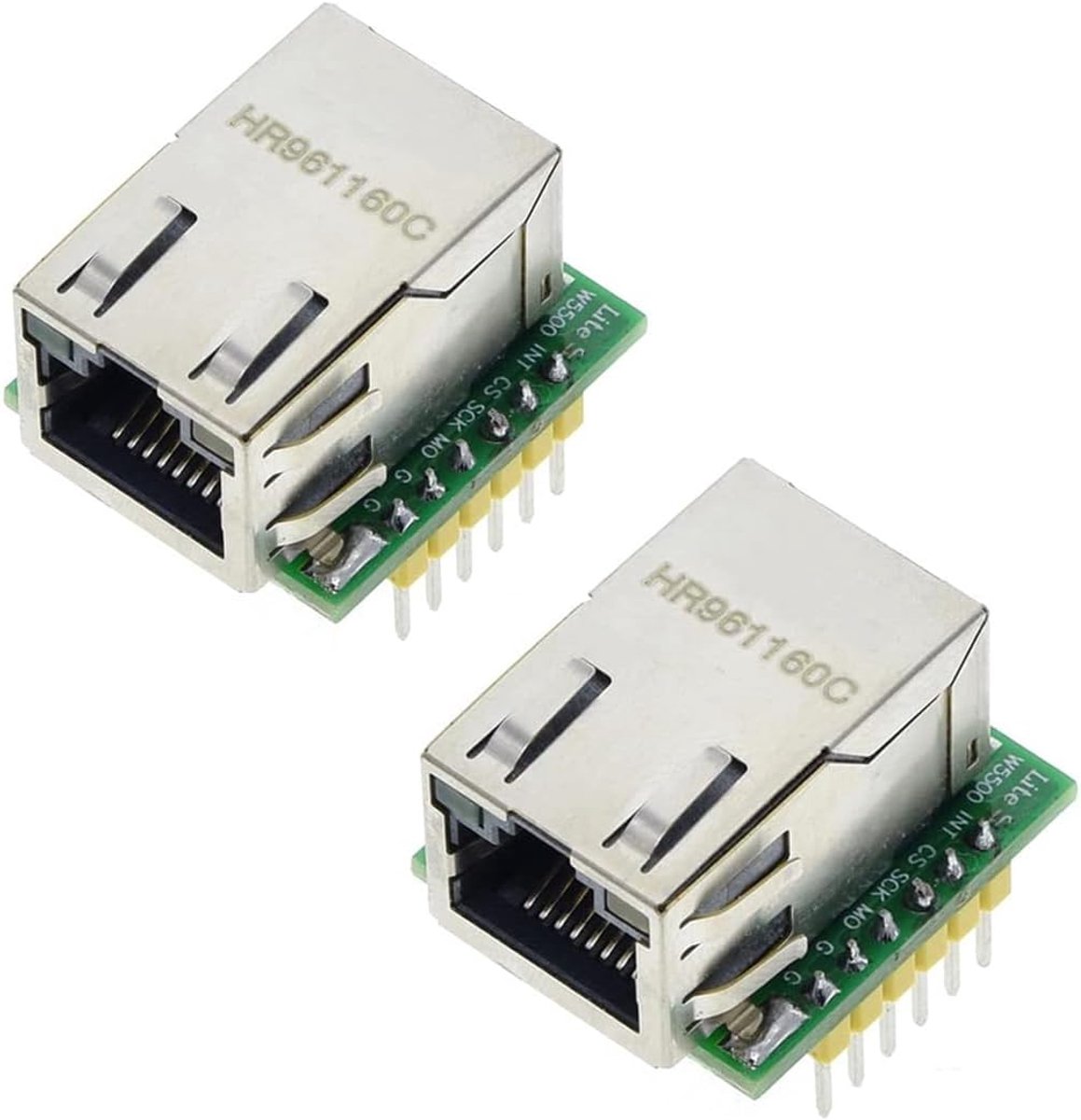 2 Stuks SPI naar LAN TCP IP Ethernet Netwerkmodule voor STM32