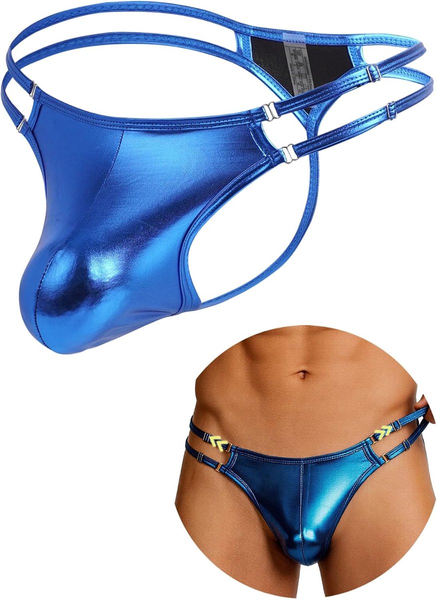Slip heren XL - blauw - elasticiteit - comfortabel voor dagelijks gebruik - ShopVlot