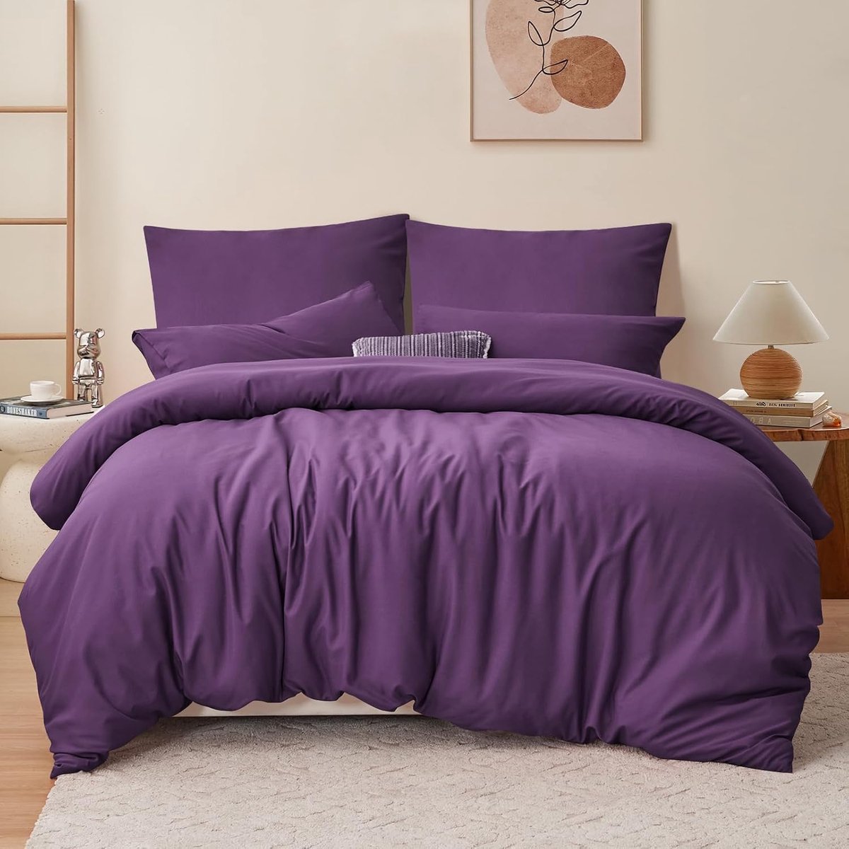 Beddengoed 220 x 240 cm - Microvezel - Zacht en huidvriendelijk - Geniet van comfort - ShopVlot