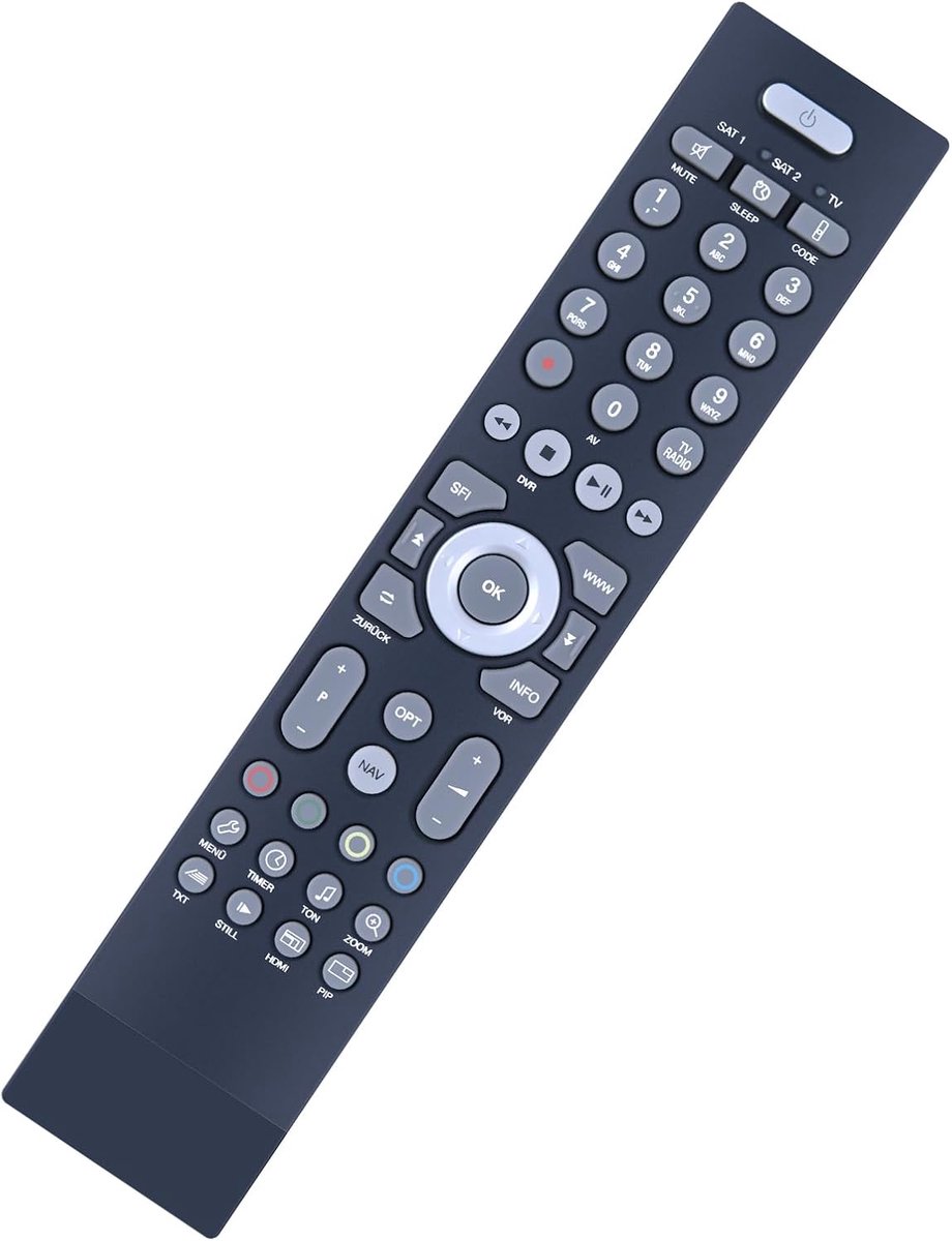 FBDVR401 New Replacement Remote Control for TechniSat Diginova Digimod TechniStar DAKANA Remote Control - ShopVlot