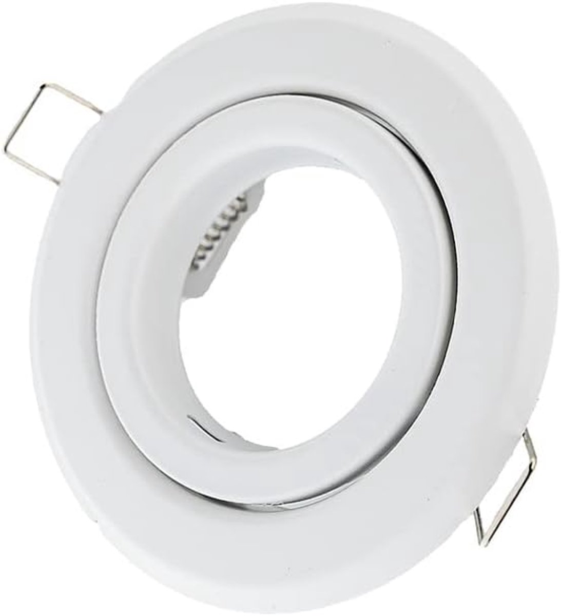Recessed spotlight, Round, Tilt, Matt White - ShopVlot