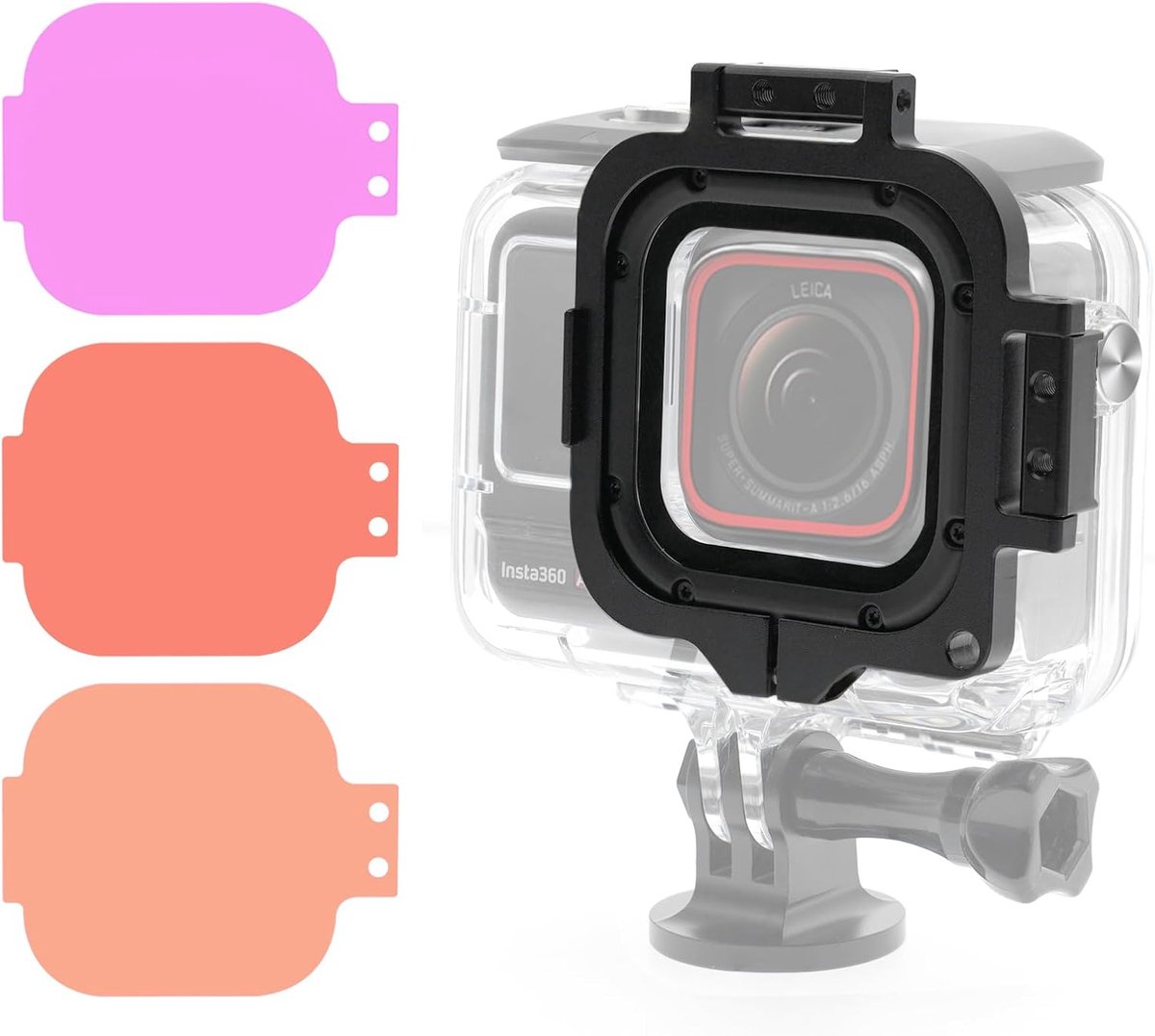 Nitescuba 3 Pack Dive Filter Lens for Insta360 Ace Pro Official Underwater Diving Waterproof Case Protective Cover - ShopVlot
