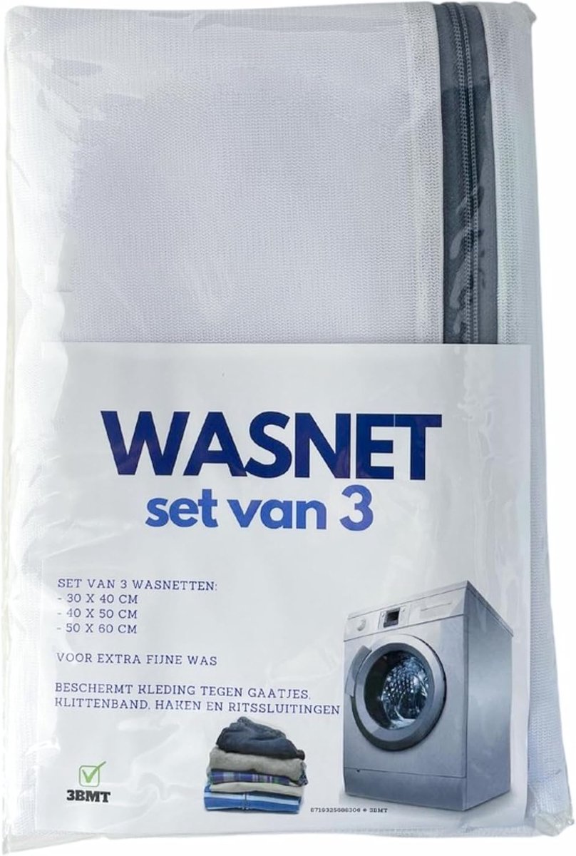 3 pieces laundry nets sizes S, L and XL - ShopVlot