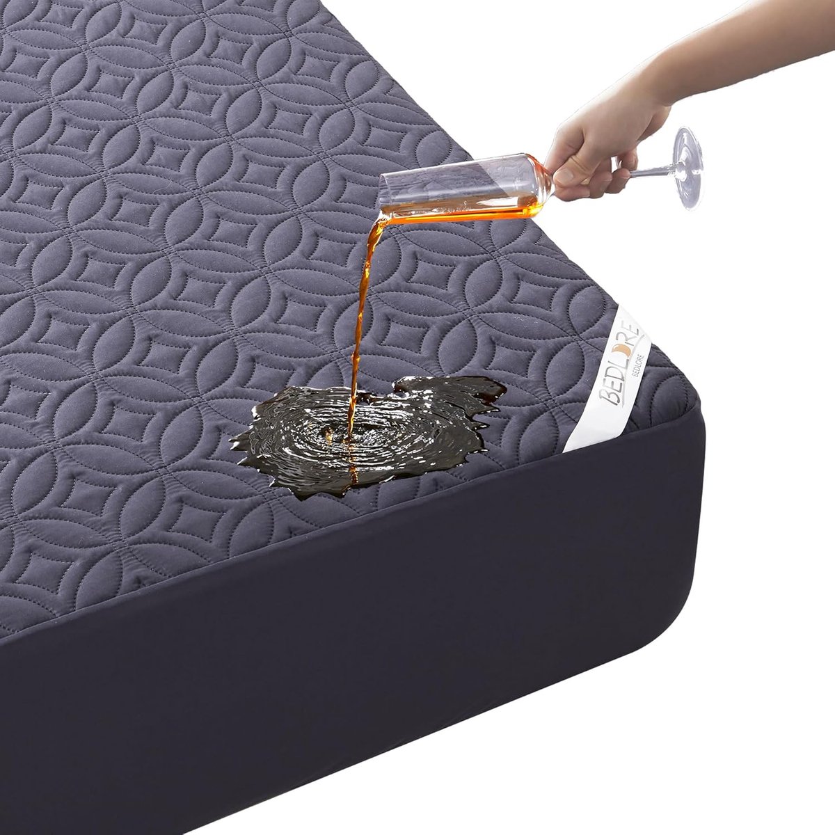 Matrashoes 135x190cm - Waterdicht - Ademend en zacht - Beschermt je matras tegen vlekken - ShopVlot