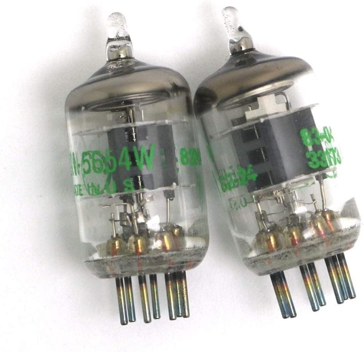 Vacuum buizen 7-pin GE JAN 5654W - Upgrade voor 6AK5 6J1 6GB - Hoge duurzaamheid - Ideaal voor audio - ShopVlot