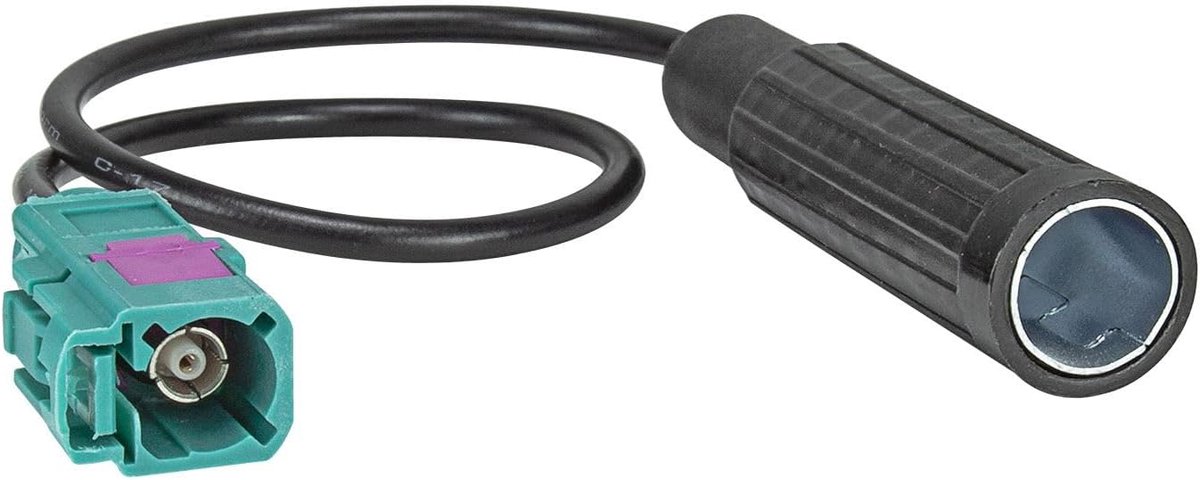 Antenneadapter Fakra (f) naar din (f) - 150 ohm - Voor aansluiting auto radio - ShopVlot