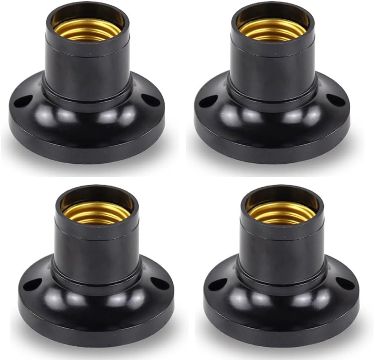 Lamp fitting E27 universeel - platte adapter - energiebesparend - ideaal voor elke lamp - ShopVlot
