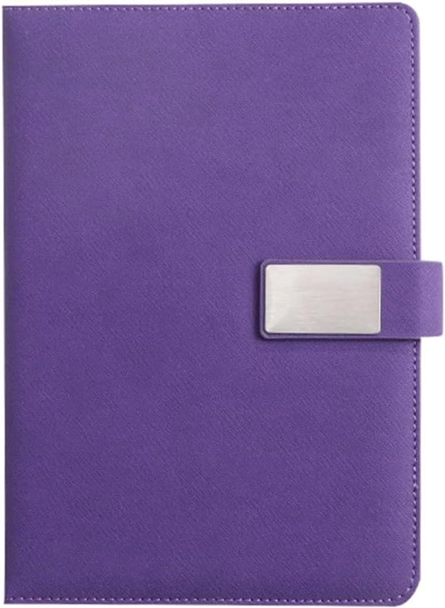 A5 Zakelijk Hardcover Notitieboek Zakelijk Vergadernotitieboek Vereenvoudigd Notitieboek Met Gesp Handgeschreven Agenda - ShopVlot