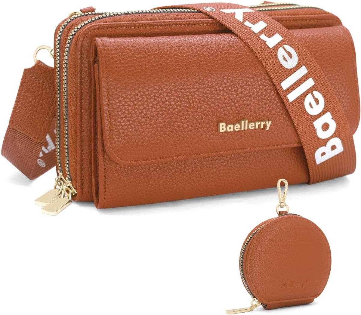 Crossbody Bag for Women, Small Crossbody Phone for Women, PU Leather, Mobile Phone Crossbody Crossbody Shoulder Bag - ShopVlot
