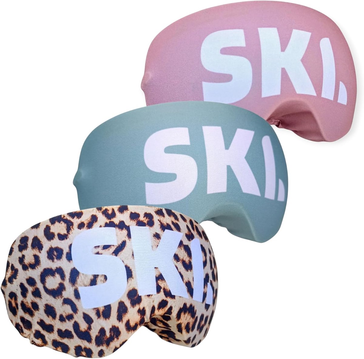 Ski Goggles Cover - Set of 3 - Protects lenses - Protective cover - Universal fit - ShopVlot