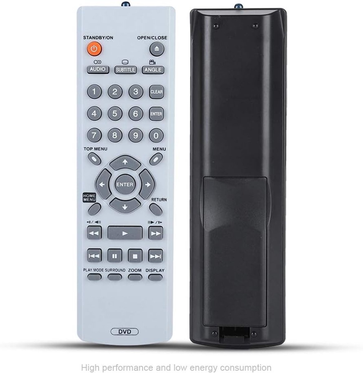 Slimme Universele Afstandsbediening voor DVD en Mediaplayers, Hoogwaardige ABS, 8M Bereik en Eenvoudige Instelling