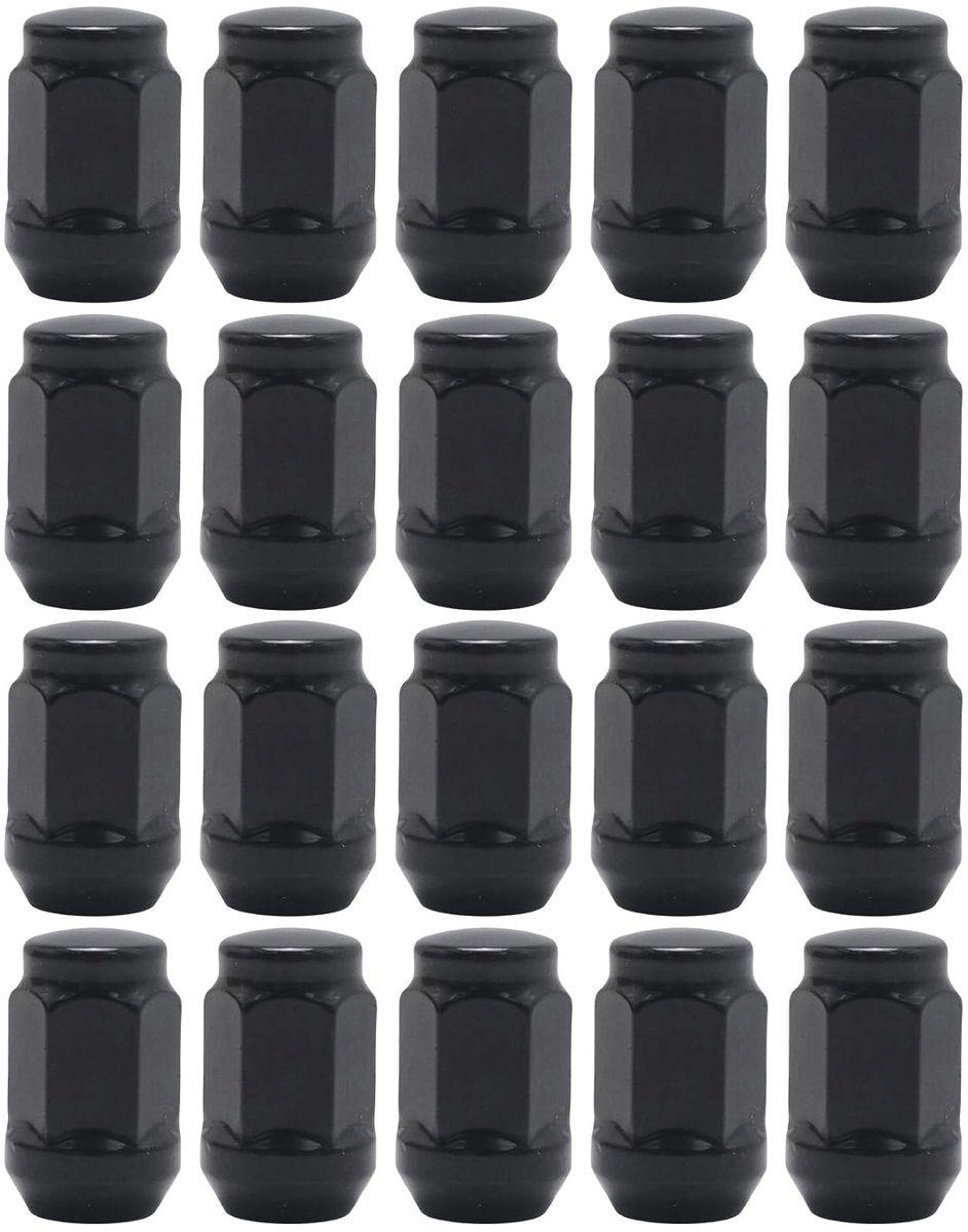20 wielmoeren, M12 x 1,5, met 60° schuine zitting, SW 19 mm, vervanging voor Ford B-Max 2012, Escort 2012, Focus 2012 - ShopVlot