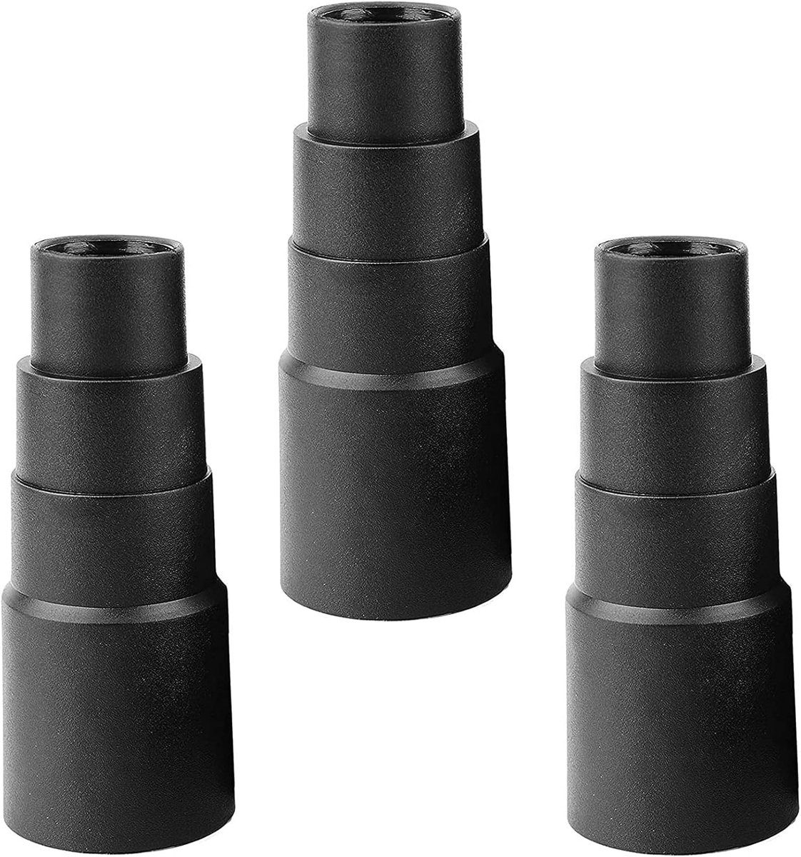 Vacuum Cleaner Hose Adapter 3Pcs - Universeel - Hoogwaardige PVC - Eenvoudig te gebruiken - ShopVlot