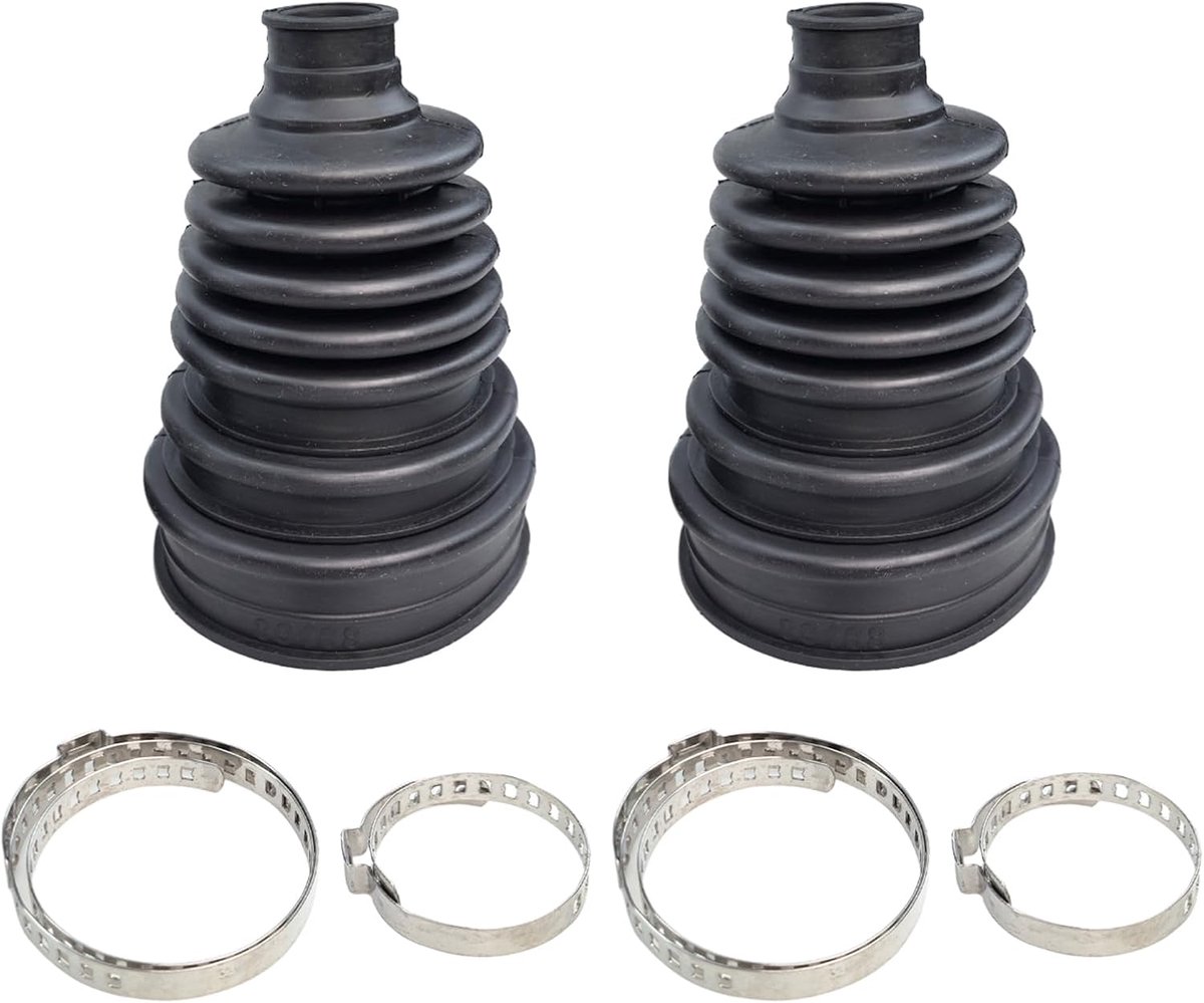 CV-manchetten set van 2 - siliconen - universele maat 89 x 22 x 115 mm - stofbescherming voor aandrijfassen - ShopVlot