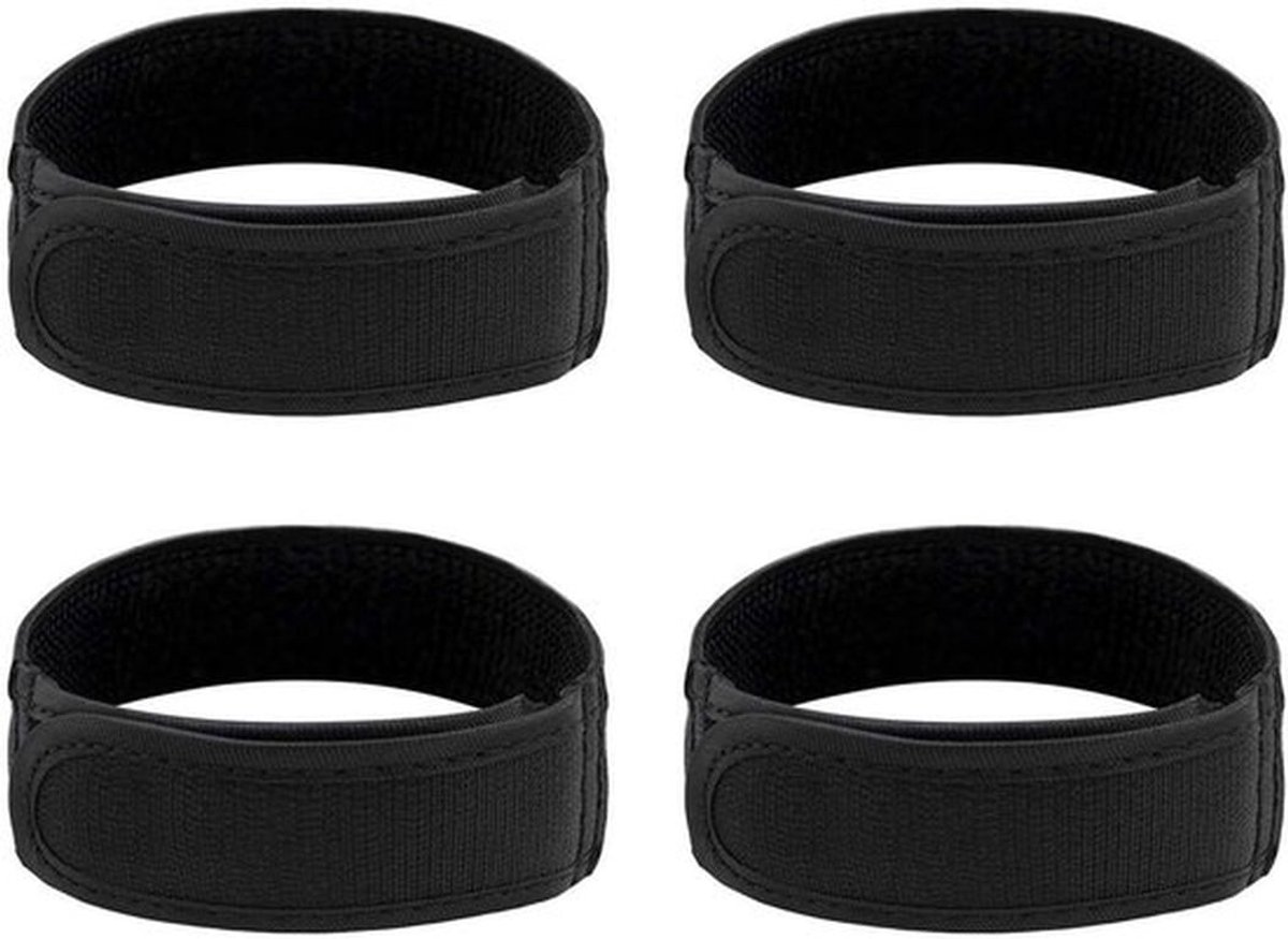 Riem zonder gesp - Elastische Riem - Verstelbare Tailleband - Comfortabele Riem - 4 Stuks - 40 cm Lang