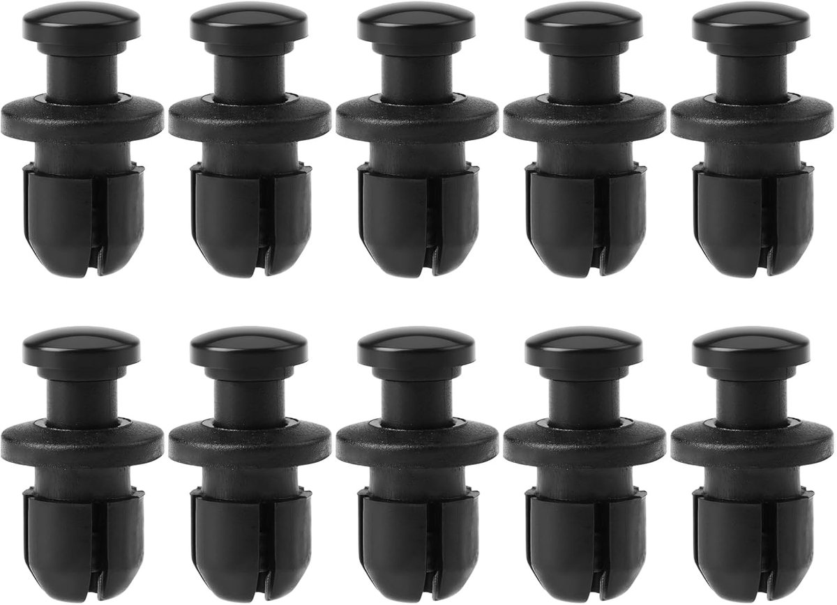 Motorfiets kuip clips 10 stks - compatibel met Honda Blackbird CBR1100XX 97-07 - duurzaam plastic - veilige bevestiging - ShopVlot