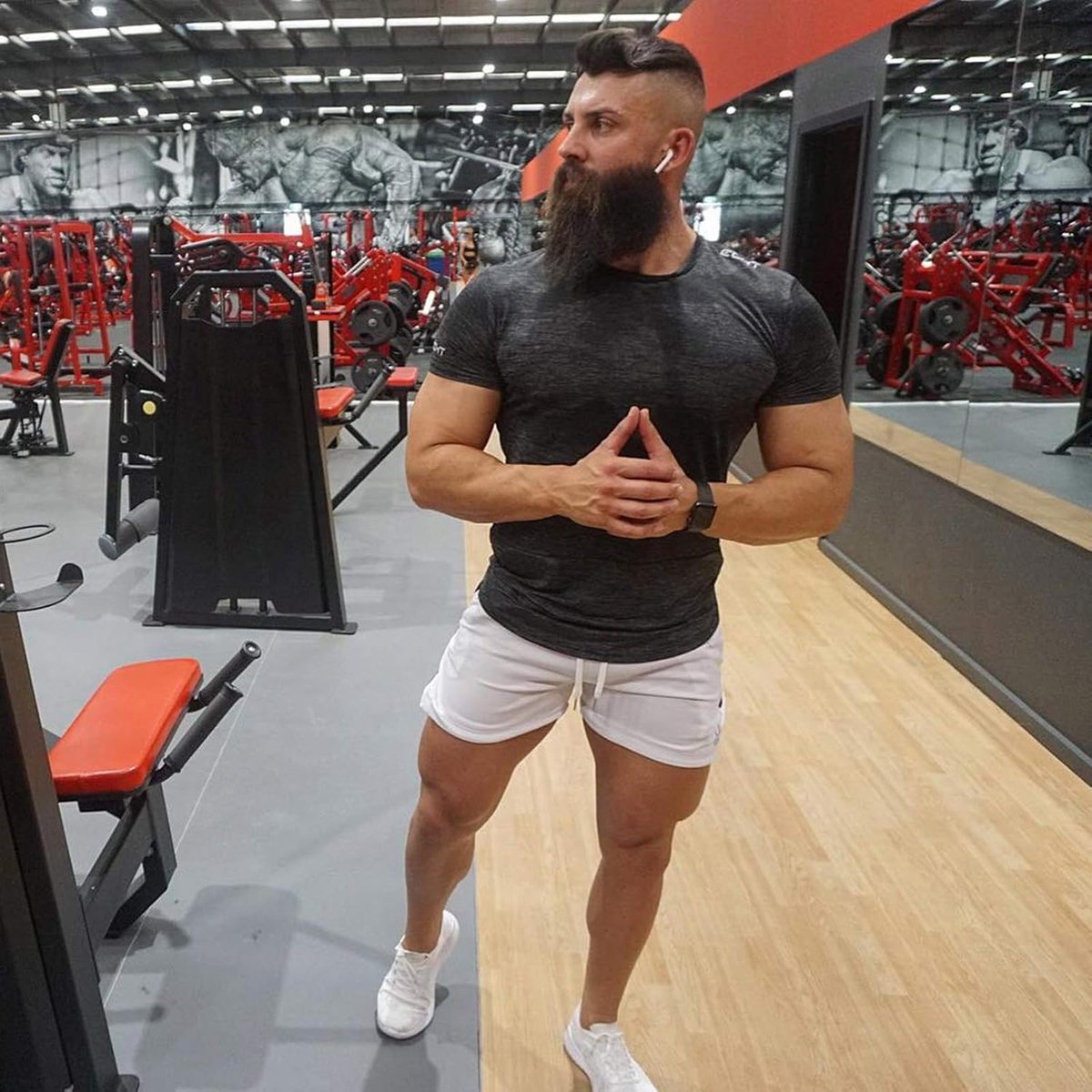 Sportshorts heren 2-in-1 - ademend materiaal - met zakken - ideaal voor trainingen - ShopVlot