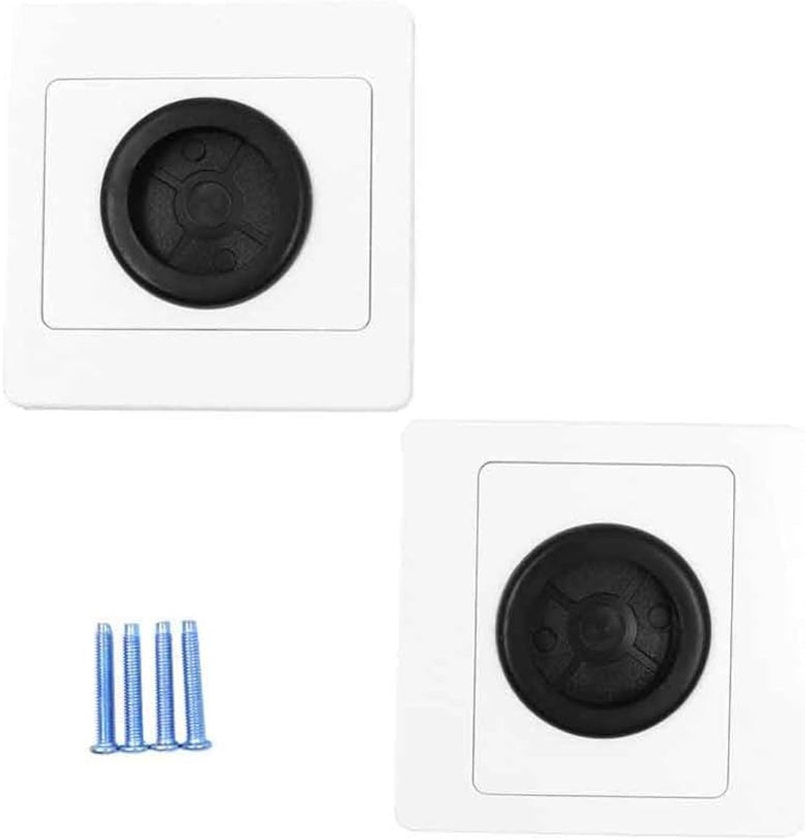 Panel kabelgeleider flush-mounted - type 86 - witte afdekking - netjes kabels verbergen - ShopVlot