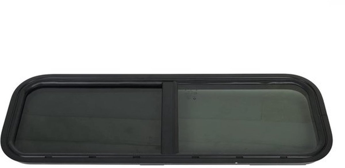 Schuifraam 900 x 300 mm - Rond Hoek - Gehard Glas - Zonwering - Lichtgewicht Aluminiumlegering - Goede Bescherming tegen Insecten - Raam