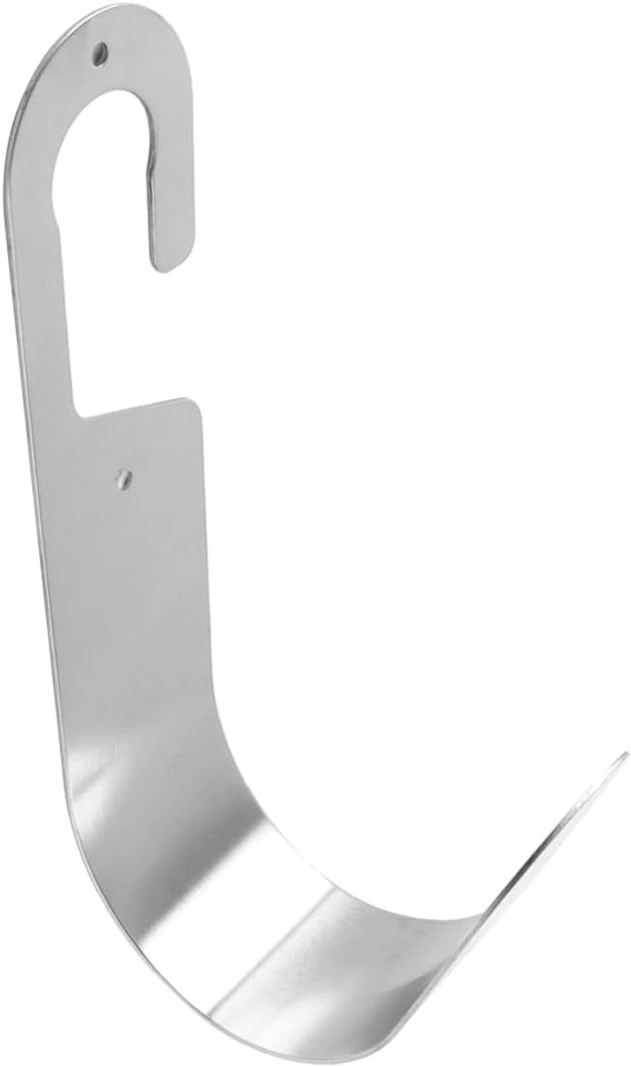 Slanghouder wandhanger - roestvrij staal - U-vormige constructie - ideaal voor tuinslangen en kabels - ShopVlot