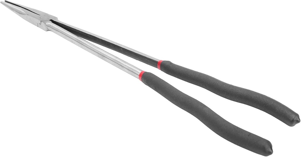 Langneus-tang 400mm - Gereedschapstaal - Kunststof handvat - Ideaal voor smalle ruimtes - ShopVlot