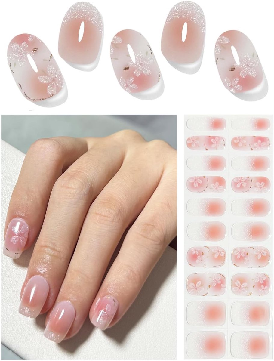 Nagelgel zelfklevend - 20 stuks - UV gel voor nagels - Eenvoudig aan te brengen - ShopVlot