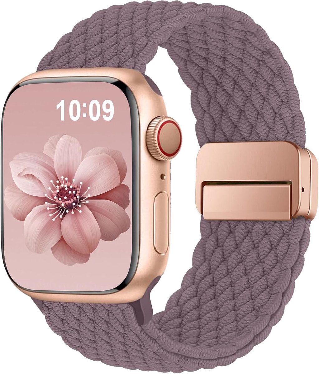 Higgs horlogeband 44 mm - nylon sportband - elastisch en verstelbaar - ideaal voor actieve gebruikers - ShopVlot