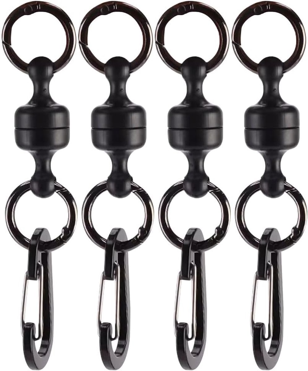 Sleutelhangers magnetisch - 2 stuks - multifunctionele karabijnhaak - ideaal voor wandelen - ShopVlot