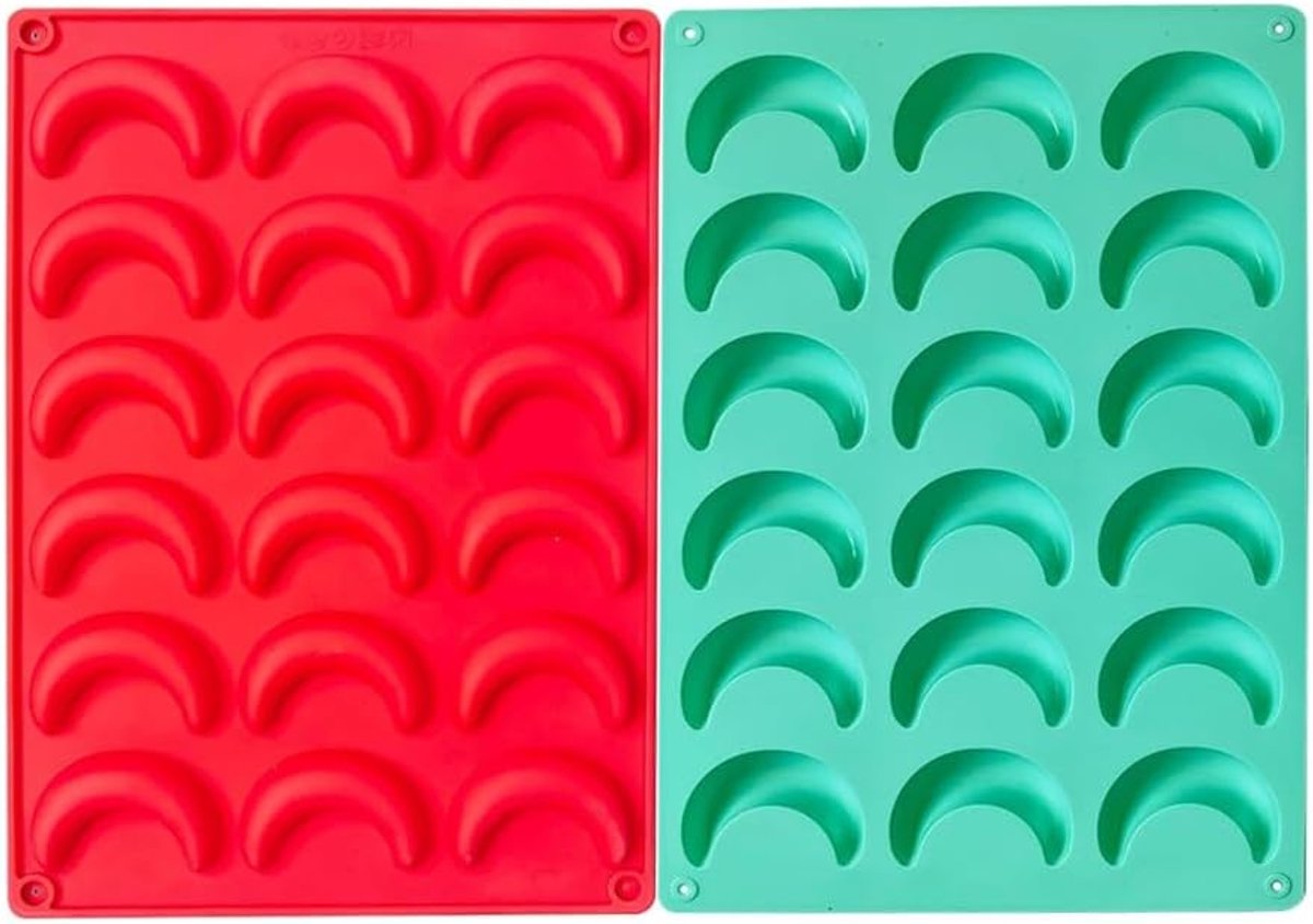 Bakvorm vanillekipferl - 1 stuk - ideaal voor bakken - creatief vormgeven - ShopVlot