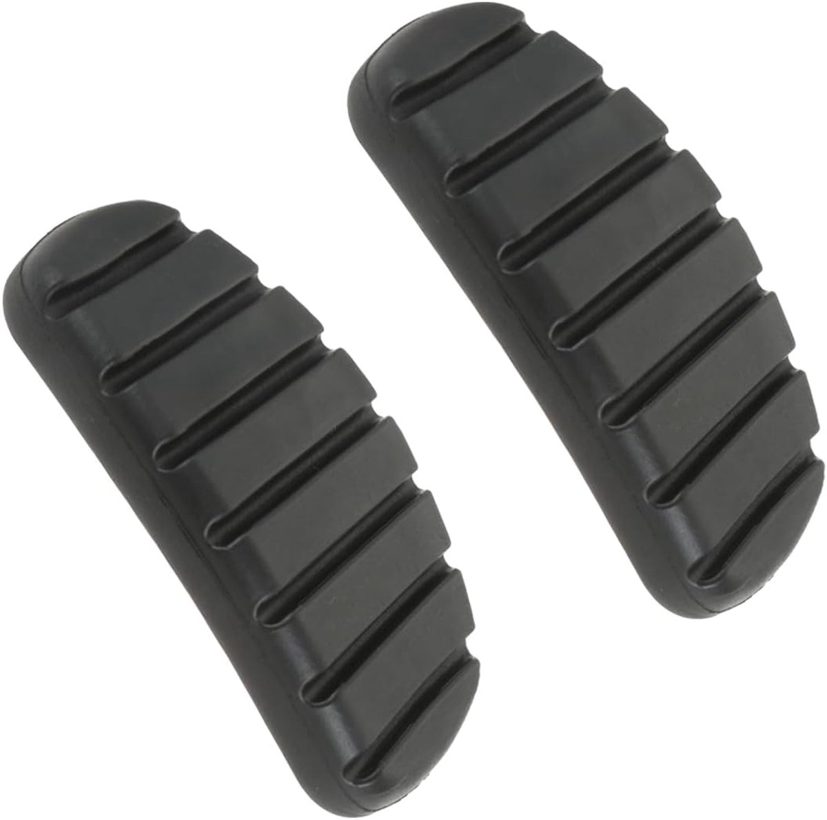 Rempedaal rubber voetmat cover 2Pcs - vervangingsonderdelen - duurzaam en slijtvast - voor betere grip - ShopVlot