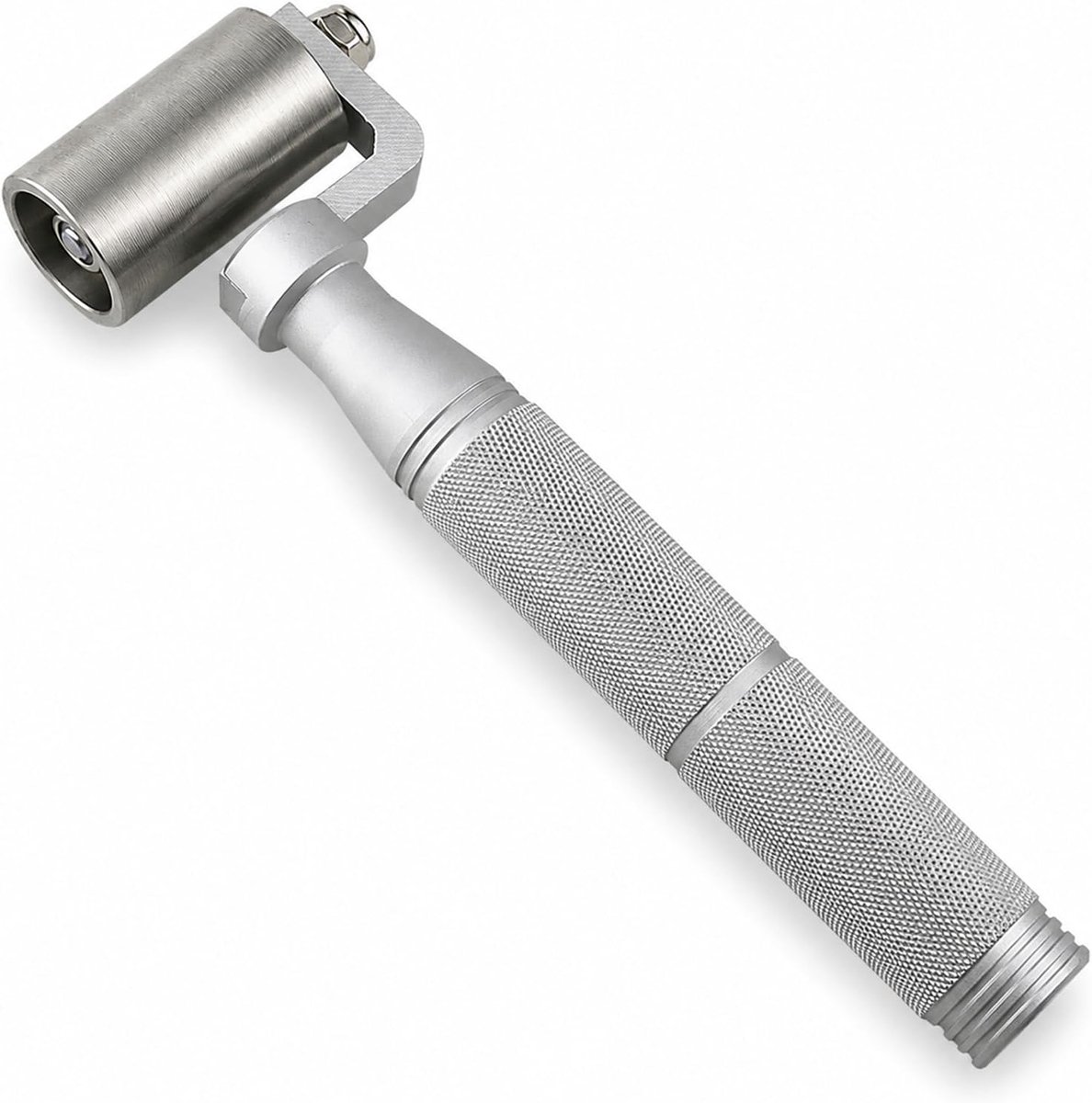 Druk roller behang 40mm - roestvrij staal - antislip handgreep - ideaal voor behangnaad - ShopVlot